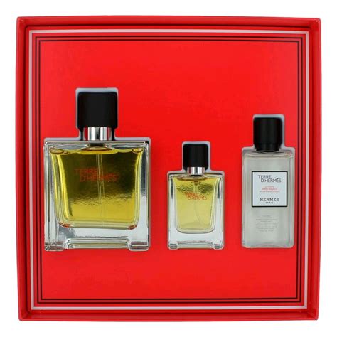 hermes terre d'hermes 3 piece gift set for men|Hermes gifts last minute.